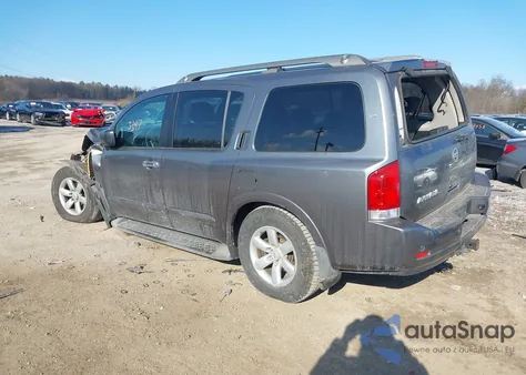 2015 Nissan Armada Platinum/Sl/Sv z USA, uszkodzony, nr VIN 5N1AA0NC5FN611461